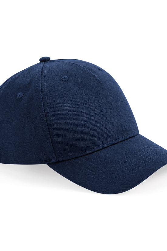 Beechfield Organic Cotton 5 Panel Cap Unisex Adult Headwear