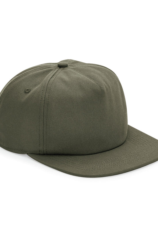 Organic Cotton Unstructured 5Panel Cap Earthy Tones