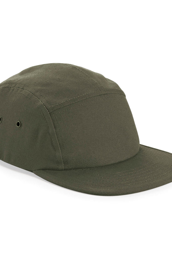 Beechfield Canvas 5panel Camper Cap Unisex Adult Headwear