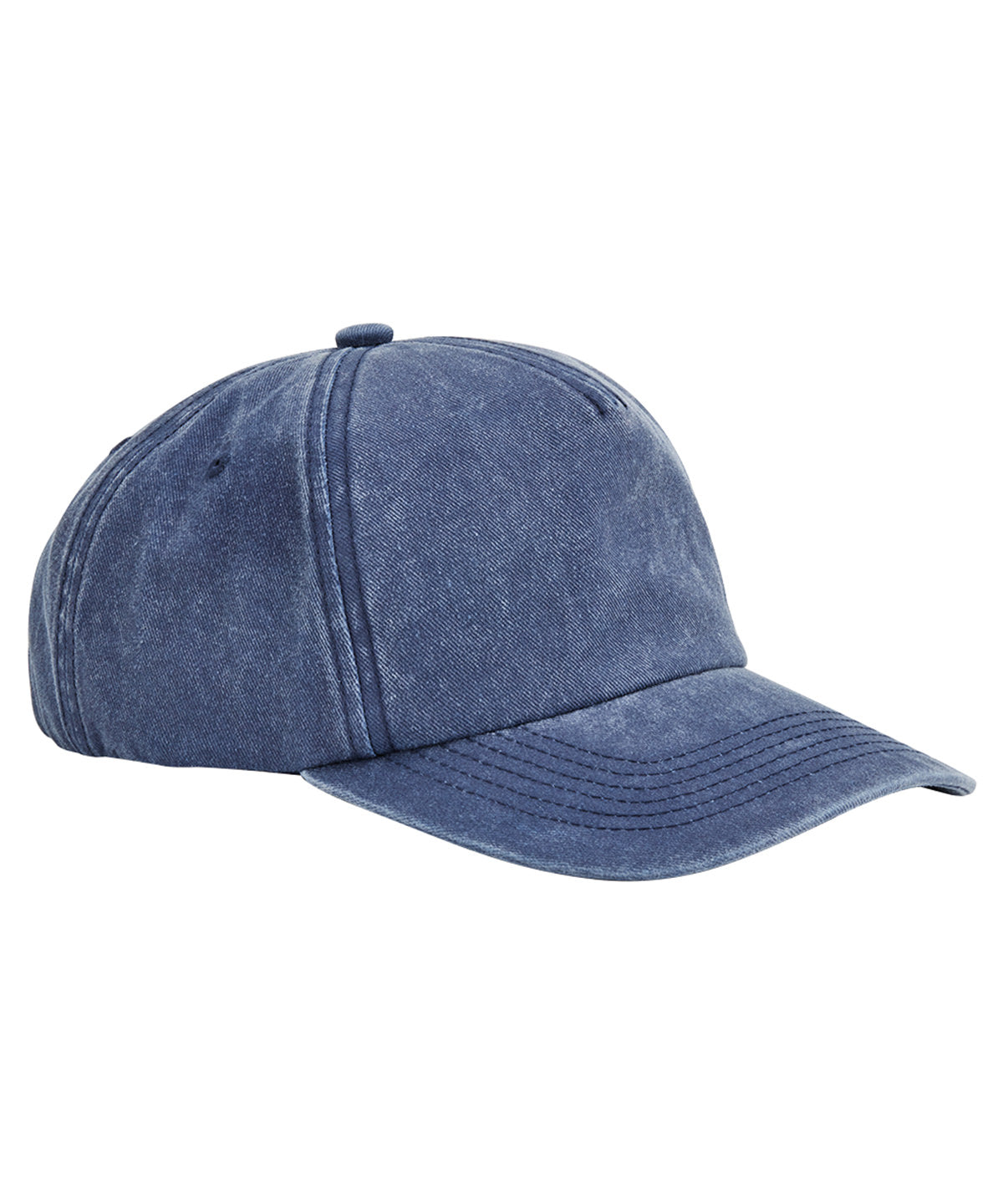 Vintage Brushed Cotton 5Panel Cap for Unisex Adults
