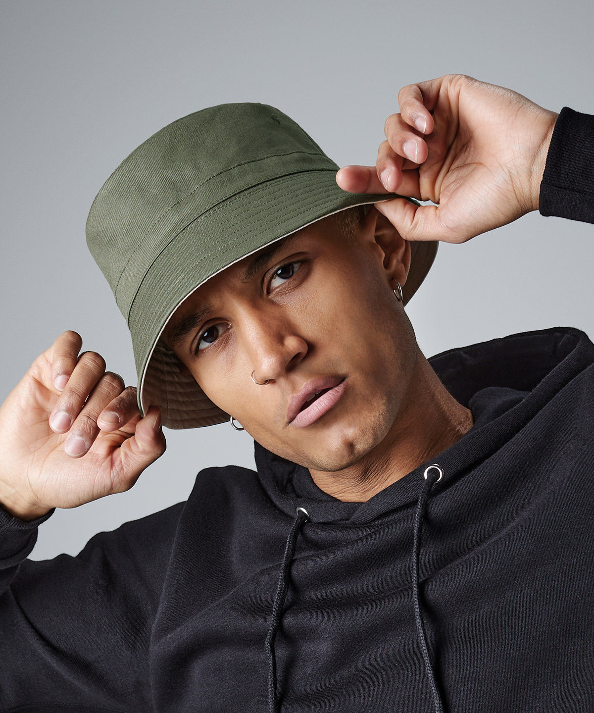 Beechfield Reversible Bucket Hat Unisex Adult Headwear