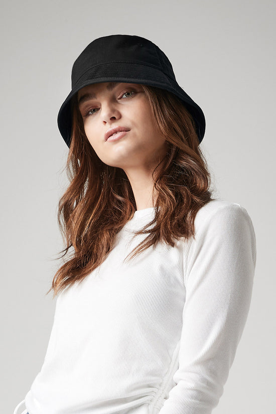 Organic Cotton Bucket Hat with UPF50 Sun Protection