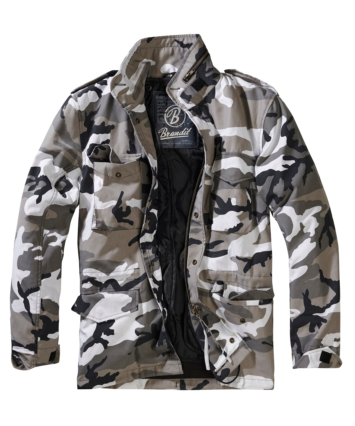 Vintage Style M65 Field Jacket with Removable Lining