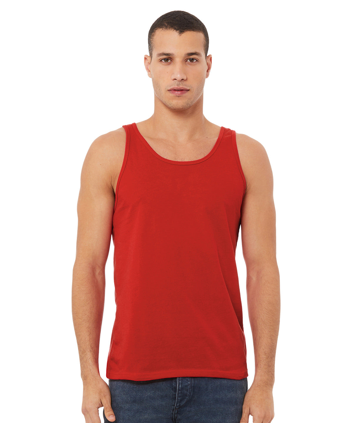 Bella Canvas Unisex Jersey Tank Top Vests Modern Fit
