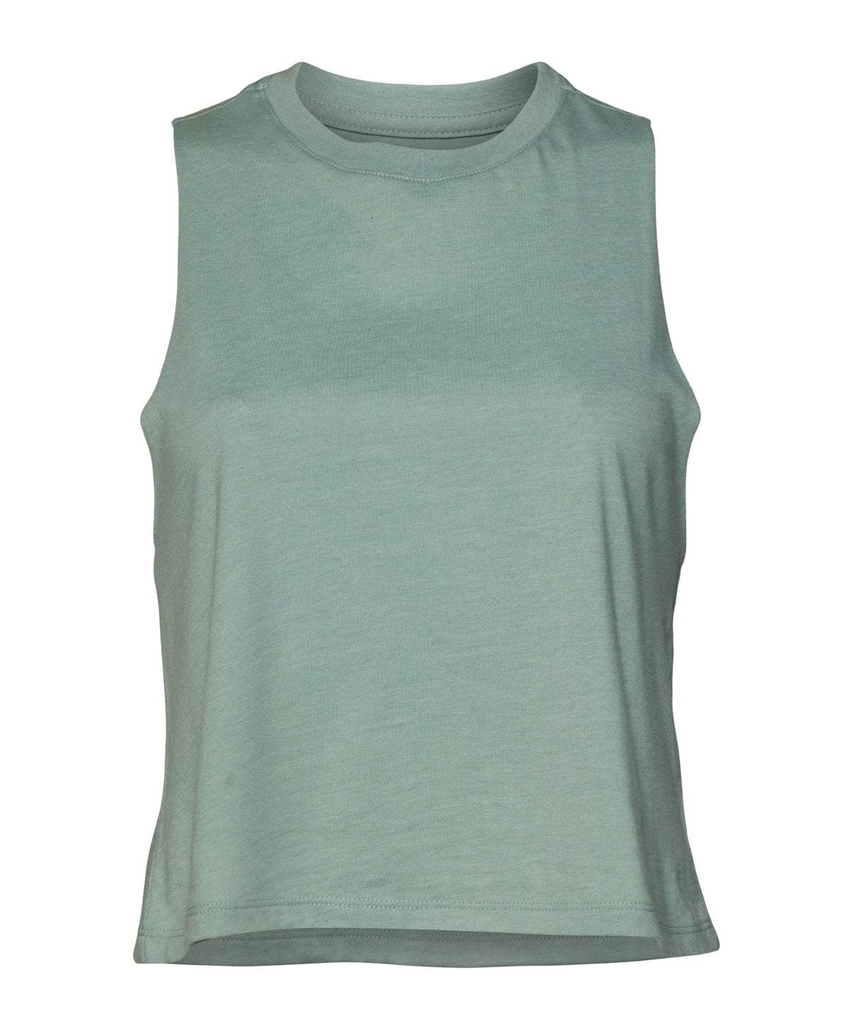 Bella Canvas Womens Racerback Cropped Tank Vest