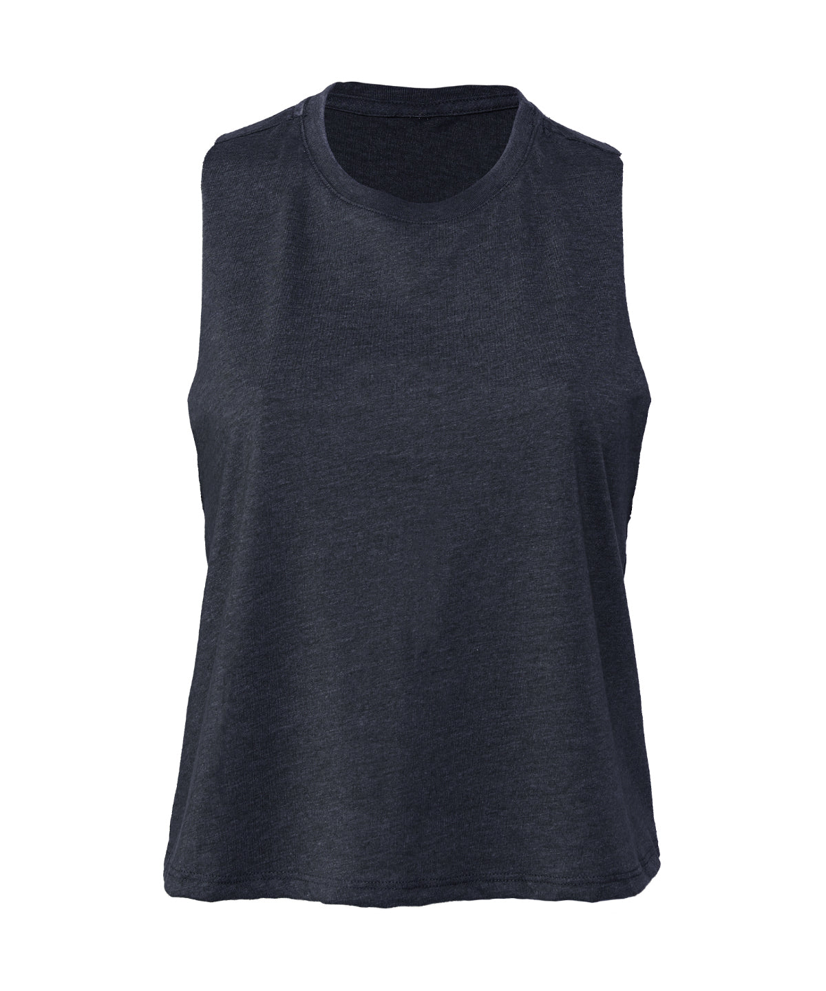 Bella Canvas Womens Racerback Cropped Tank Vest
