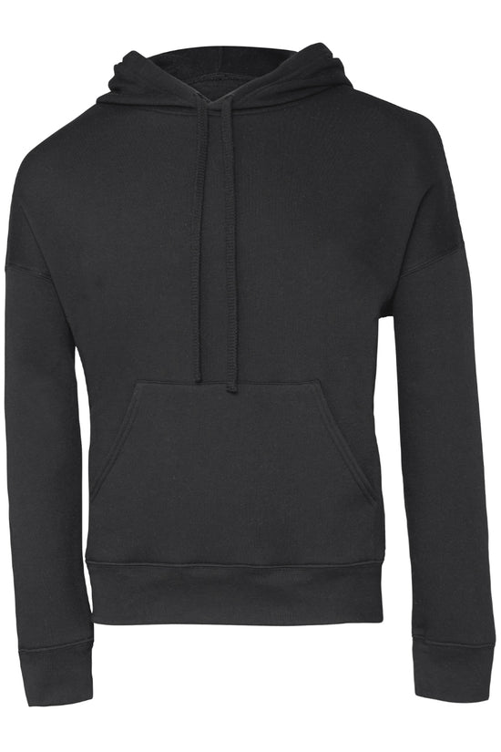 Soft Sponge Fleece Unisex Pullover Hoodie Kangaroo Pockets Ribbed Cuffs