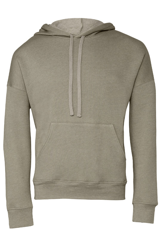 Soft Sponge Fleece Unisex Pullover Hoodie Kangaroo Pockets Ribbed Cuffs