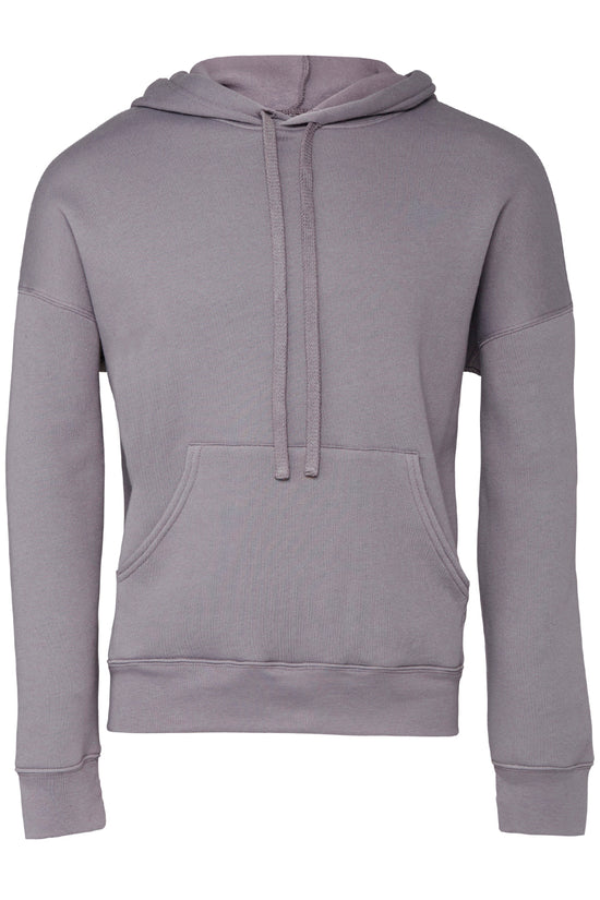 Soft Sponge Fleece Unisex Pullover Hoodie Kangaroo Pockets Ribbed Cuffs