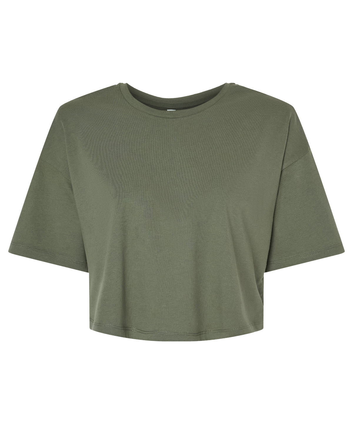 Bella Canvas Oversized Sleeve Crop Tee Womens Fashion TShirt