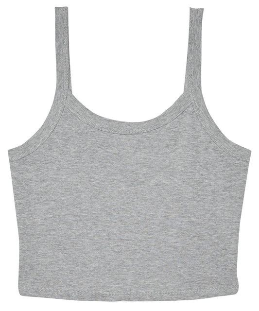 Bella Canvas Womens Micro Rib Spaghetti Strap Tank Fitted Stretch Vests
