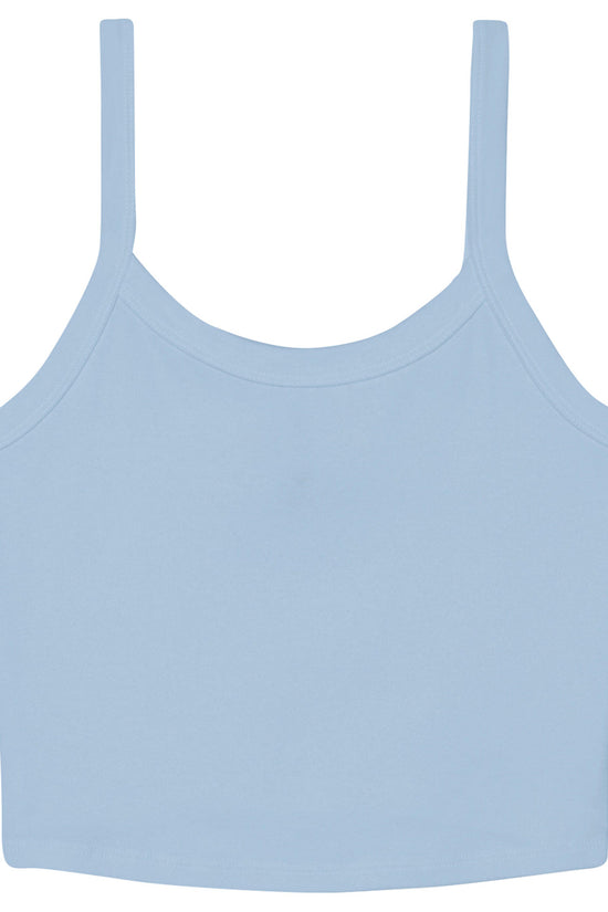 Bella Canvas Womens Micro Rib Spaghetti Strap Tank Fitted Stretch Vests