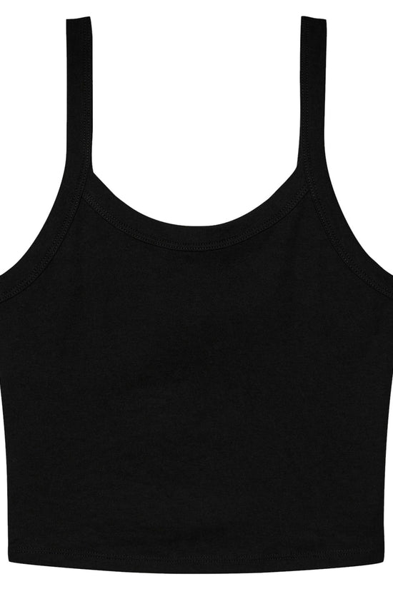 Bella Canvas Womens Micro Rib Spaghetti Strap Tank Fitted Stretch Vests