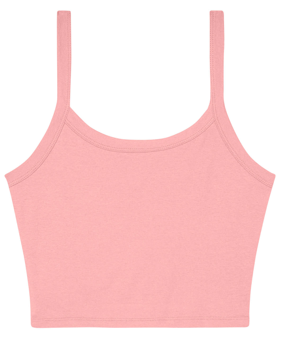 Bella Canvas Womens Micro Rib Spaghetti Strap Tank Fitted Stretch Vests
