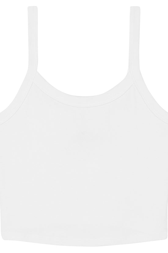 Bella Canvas Womens Micro Rib Spaghetti Strap Tank Fitted Stretch Vests