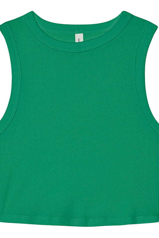 Bella Canvas Womens Micro Rib Muscle Crop Tank
