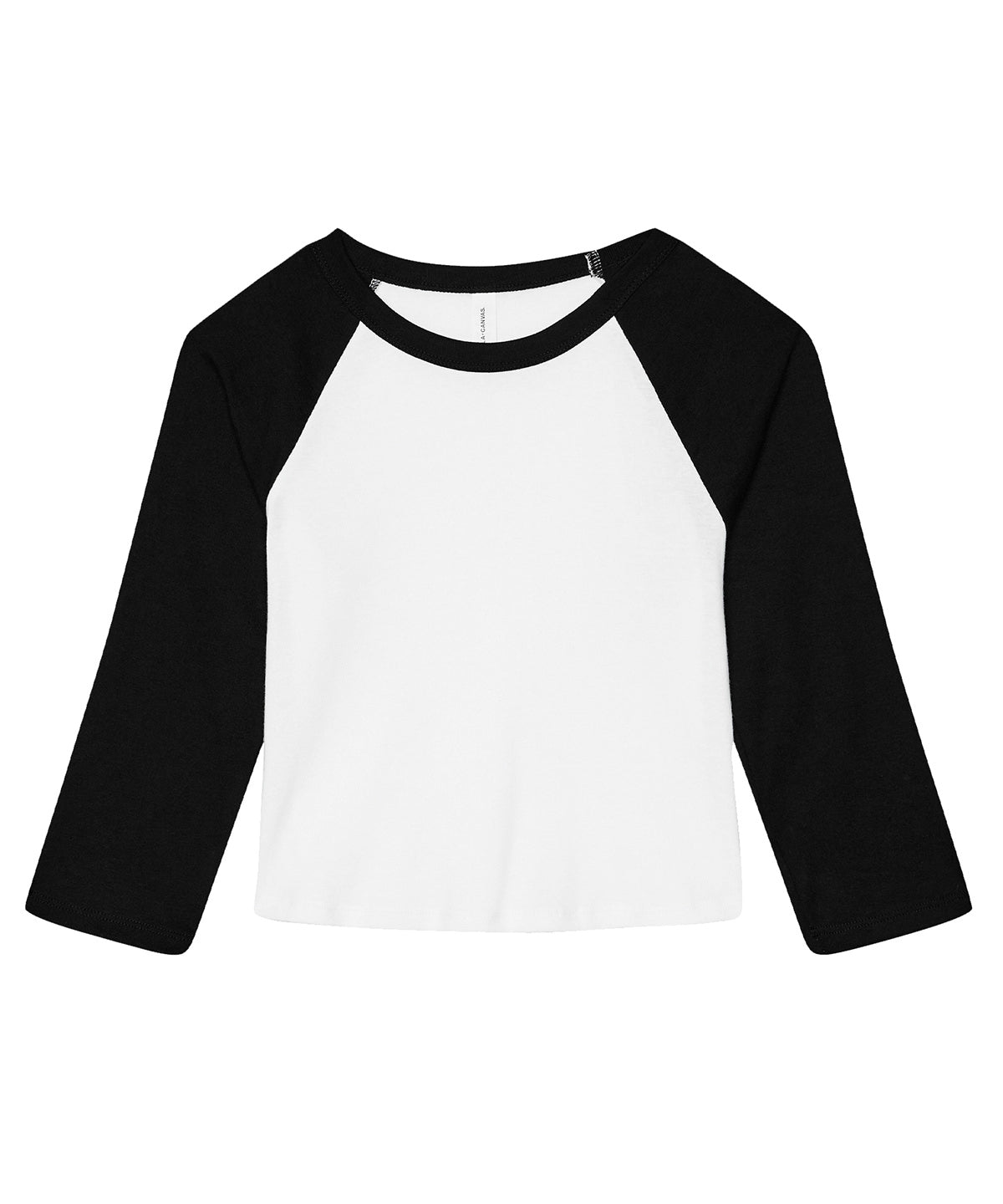 Bella Canvas Womens Micro Rib Raglan Baby TShirt