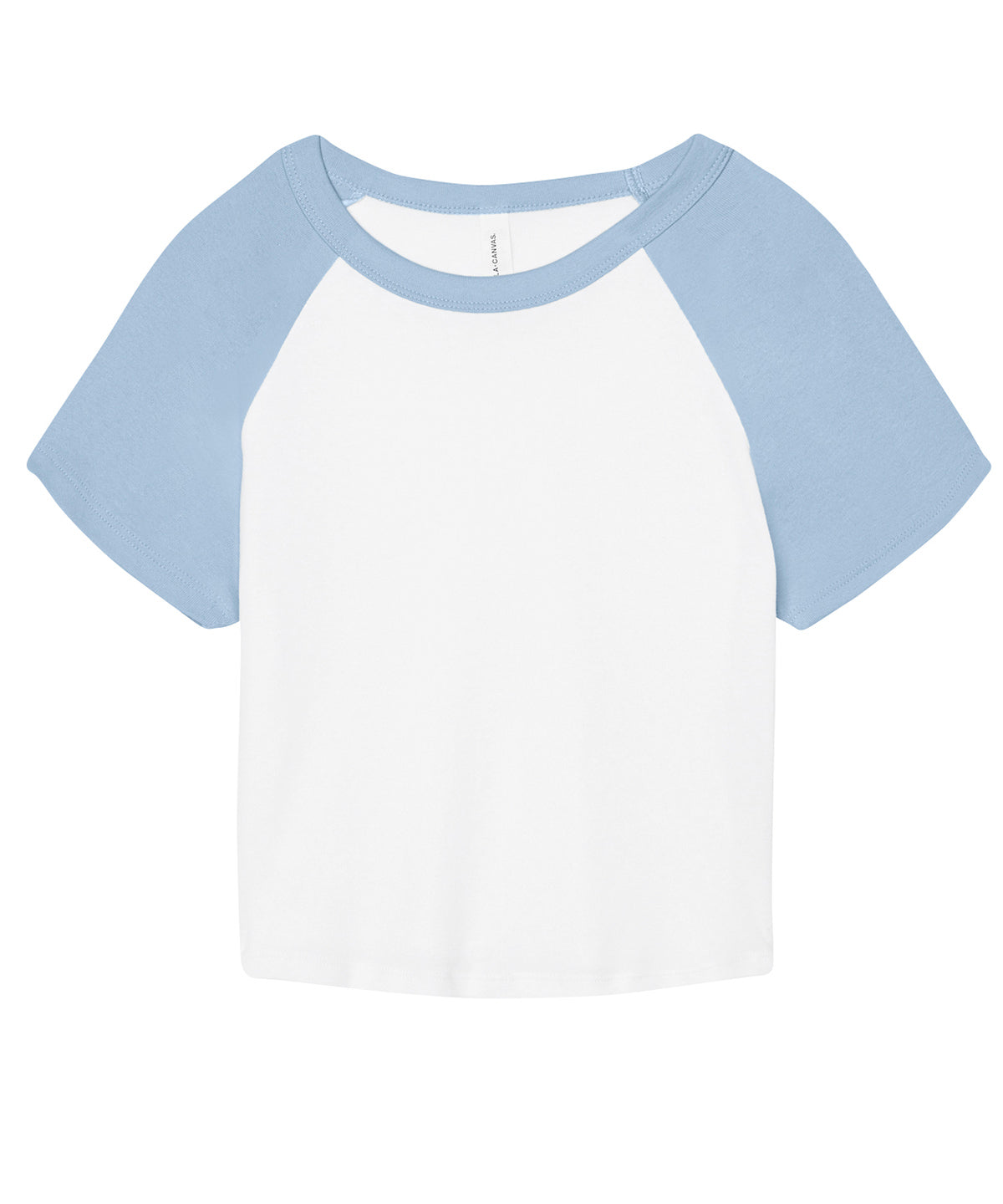 Bella Canvas Womens Micro Rib Raglan Baby TShirt