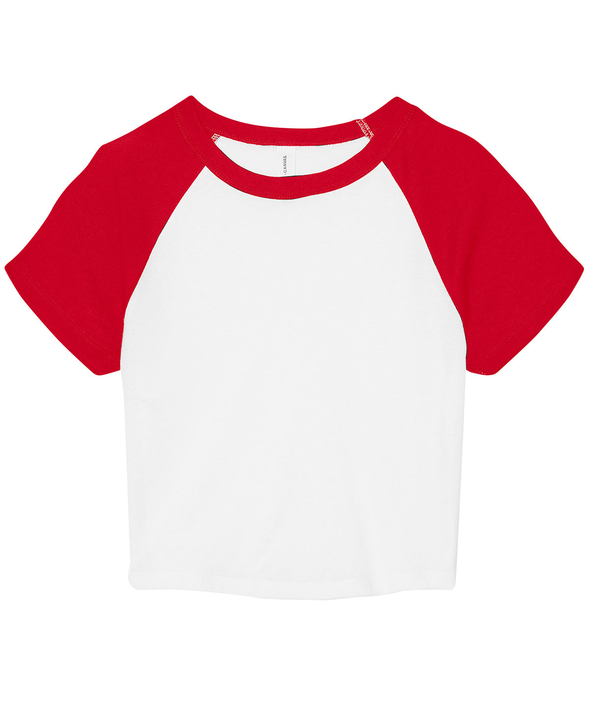 Bella Canvas Womens Micro Rib Raglan Baby TShirt