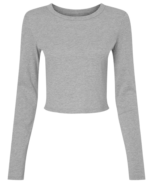Bella Canvas Womens Micro Rib Long Sleeve Baby TShirt