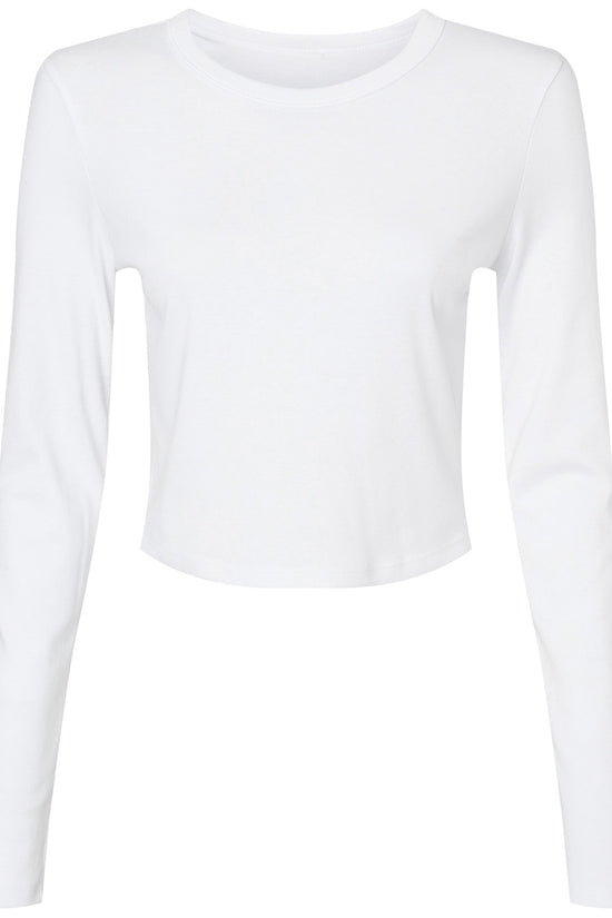 Bella Canvas Womens Micro Rib Long Sleeve Baby TShirt