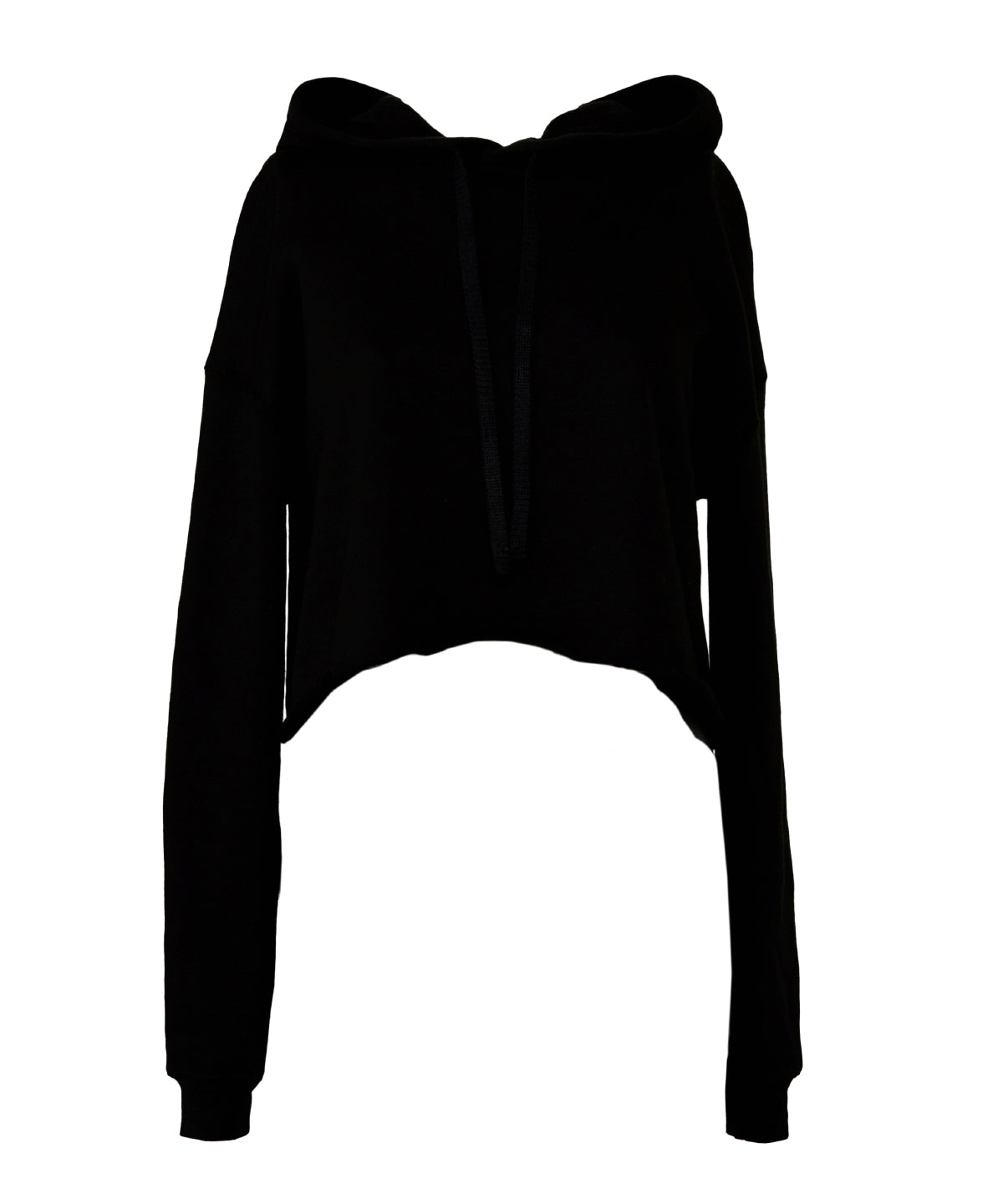 Bella Canvas Womens Cropped Fleece Hoodie Stylish Fall Essential