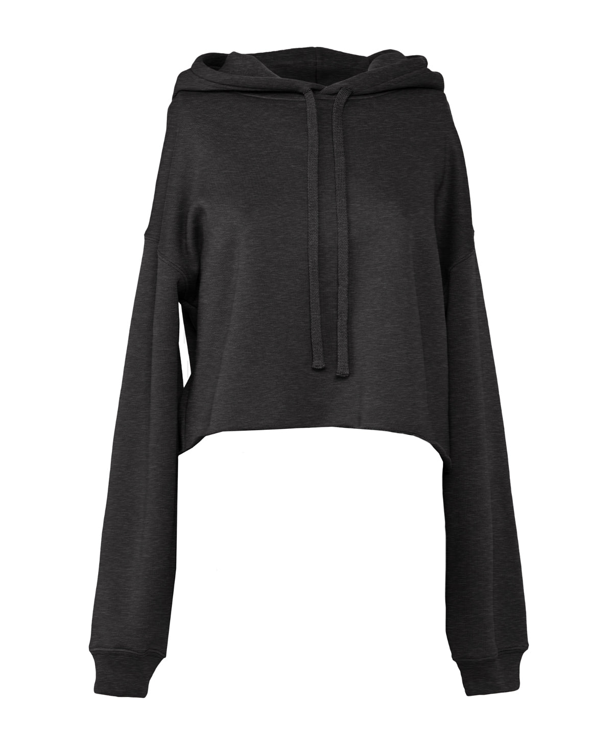 Bella Canvas Womens Cropped Fleece Hoodie Stylish Fall Essential
