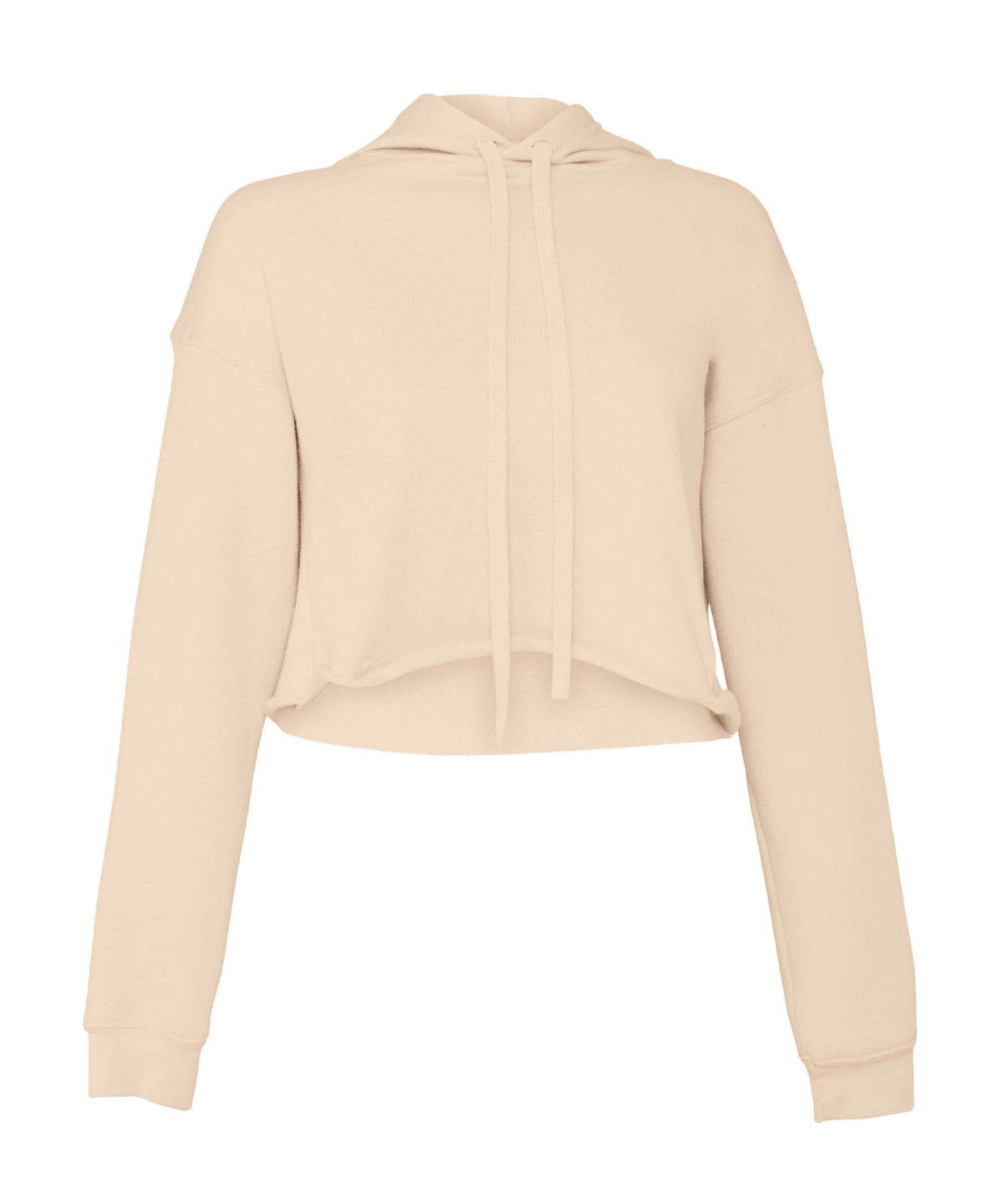 Bella Canvas Womens Cropped Fleece Hoodie Stylish Fall Essential