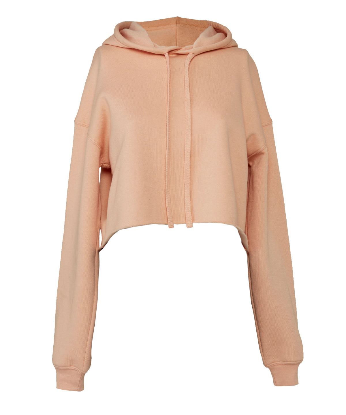 Bella Canvas Womens Cropped Fleece Hoodie Stylish Fall Essential