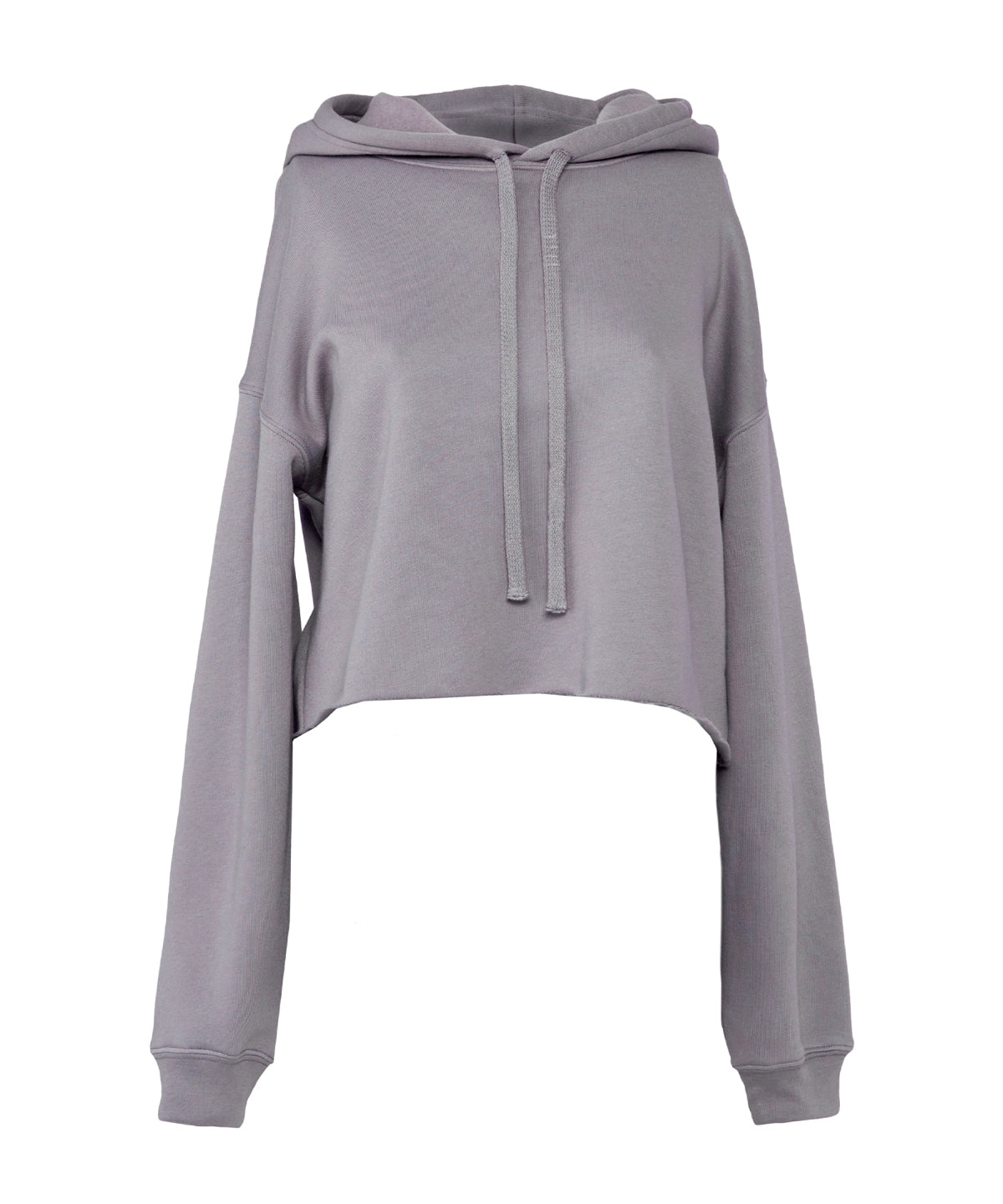 Bella Canvas Womens Cropped Fleece Hoodie Stylish Fall Essential