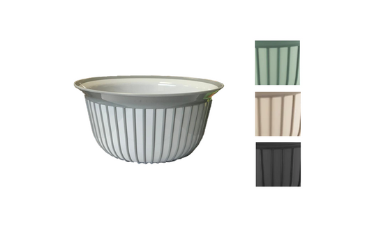 Linea Plastic Kitchen Bowl 3 Litre Assorted Colors
