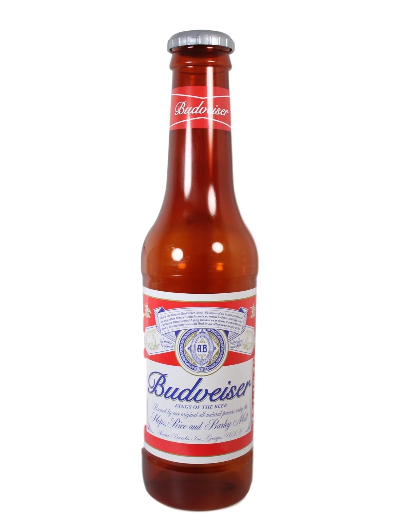 Giant Budweiser Money Saving Bottle 58cm Fun Functional Coin Bank