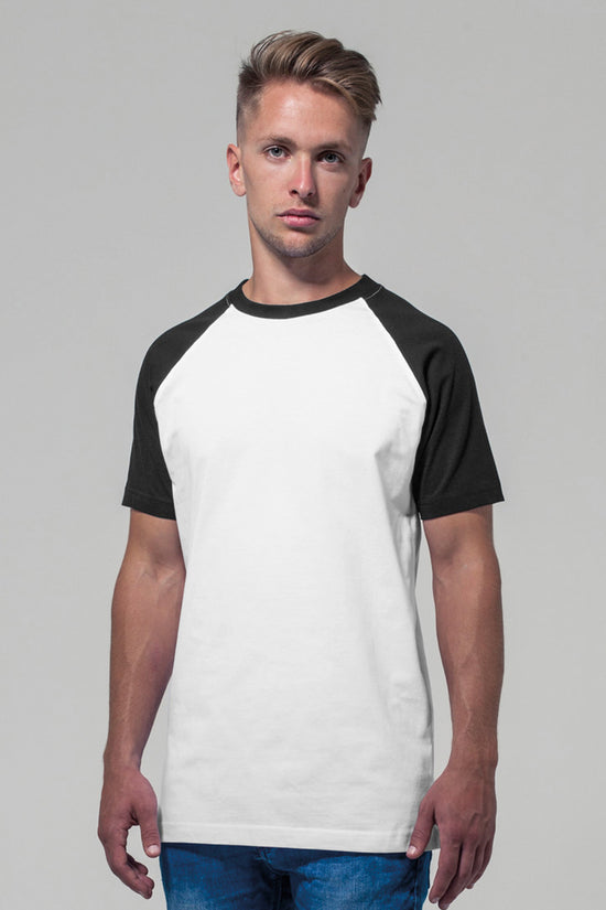 Contrast Raglan Tee Male Adult Streetwear TShirt