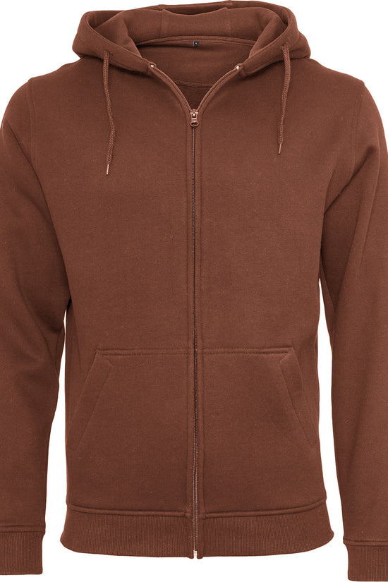 Street Style Heavy Zip Hoodie for Men