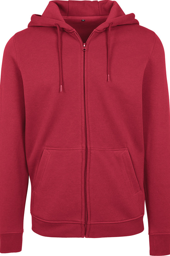 Street Style Heavy Zip Hoodie for Men