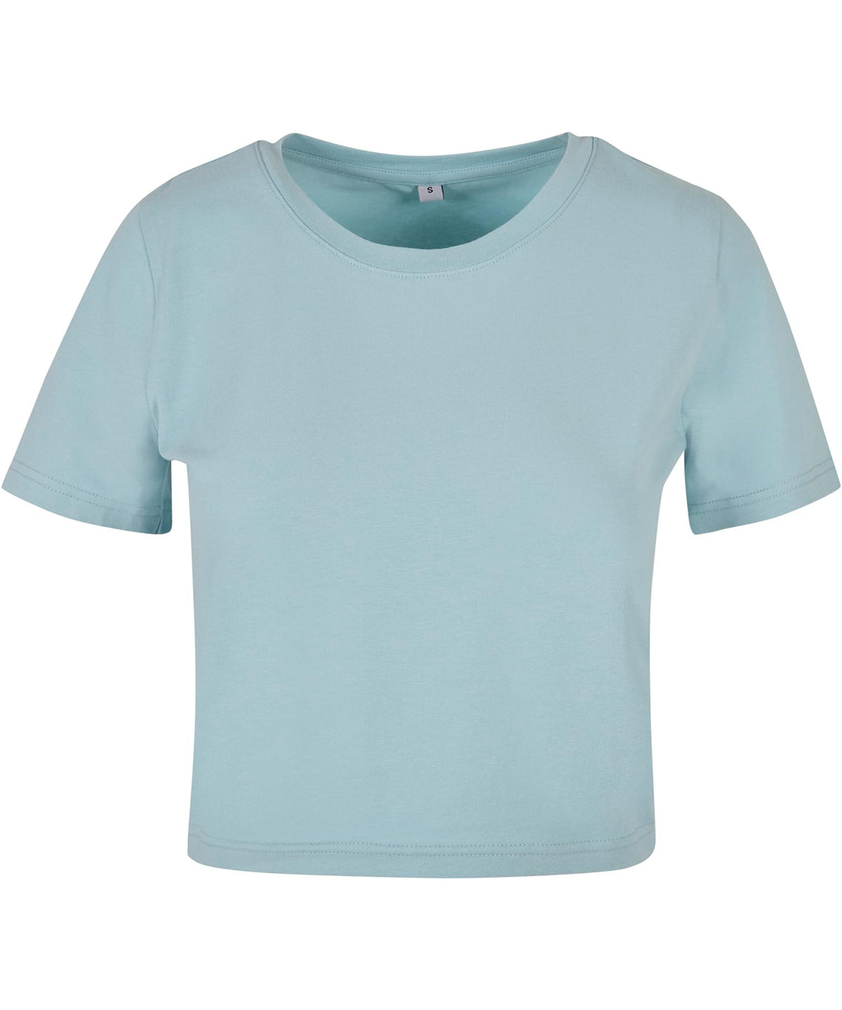 Womens Cropped Tee Single Jersey Fashionable Fit TShirt