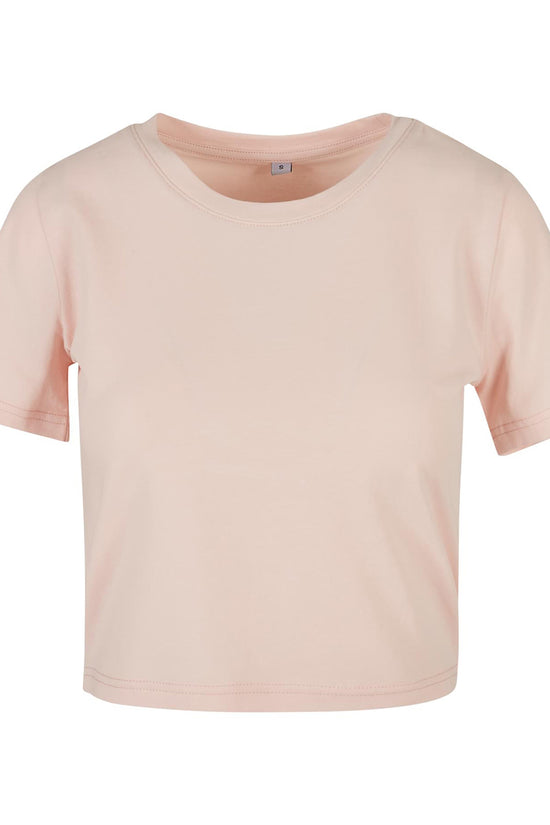 Womens Cropped Tee Single Jersey Fashionable Fit TShirt