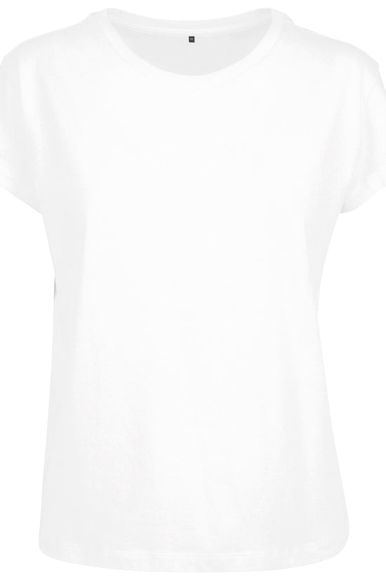 Relaxed Fit Womens Box Tee TShirts Lightweight Jersey Fabric