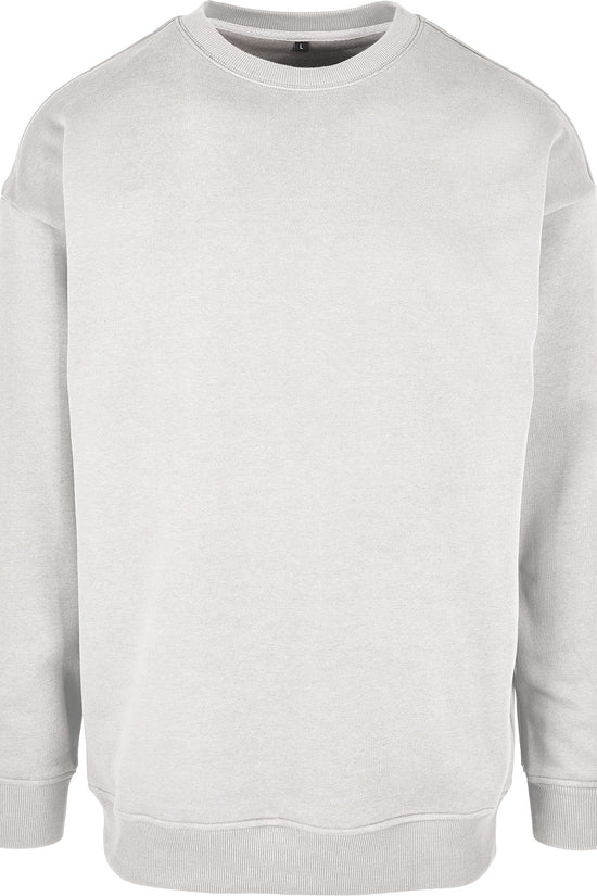Mens Crew Neck Sweatshirt with Regular Fit and Brushed Fleece Fabric