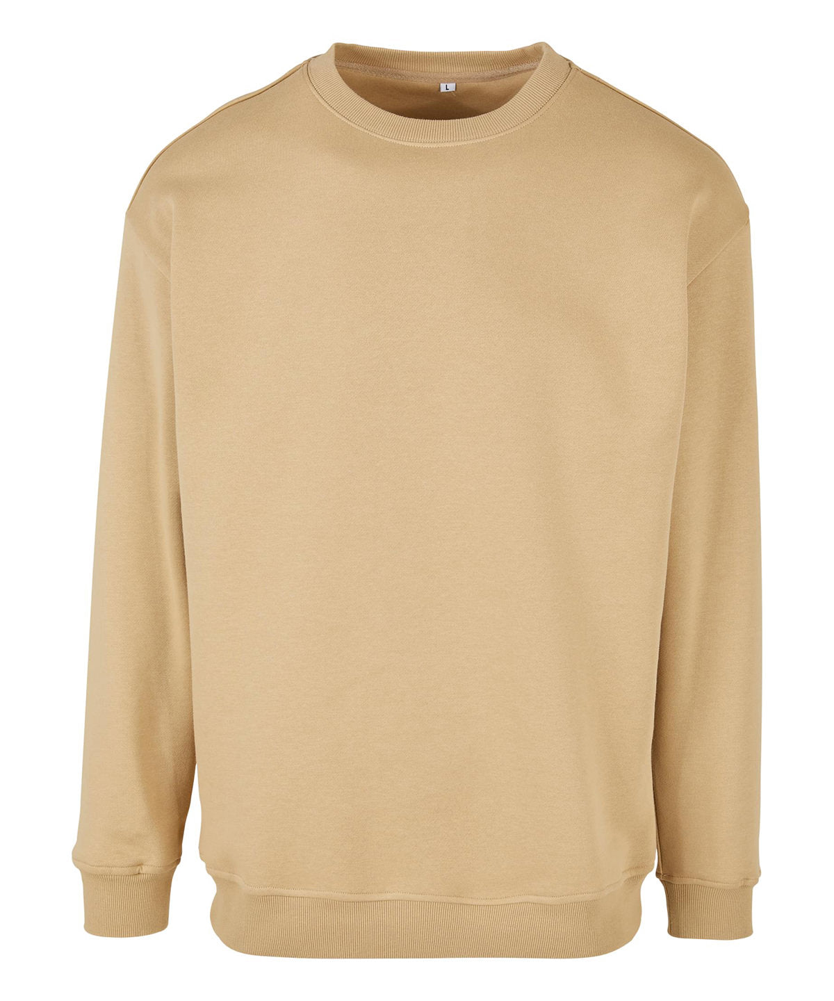 Mens Crew Neck Sweatshirt with Regular Fit and Brushed Fleece Fabric
