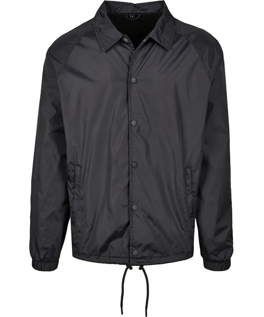 Mens Rebrandable Coach Jacket with Functional Design