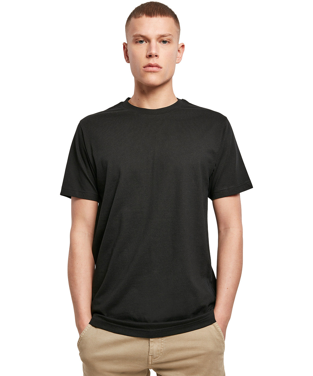 Organic Round Neck TShirt for Men EcoFriendly Comfort