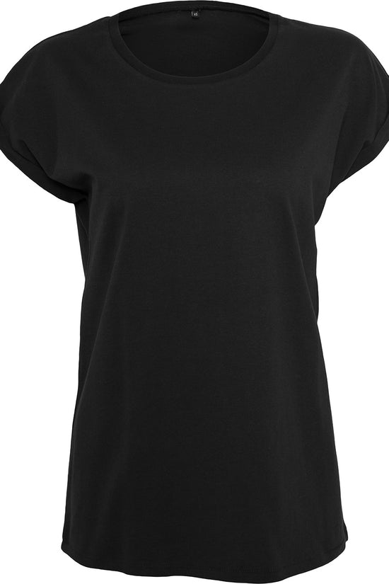 Organic Extended Shoulder Tee for Women Female Adult TShirts