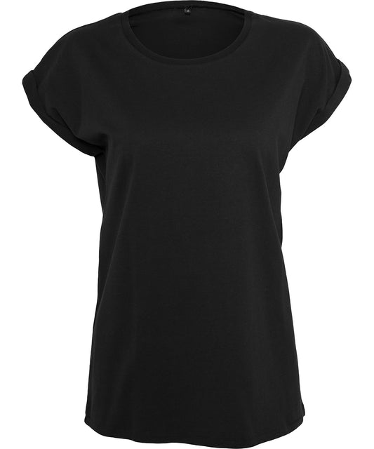 Organic Extended Shoulder Tee for Women Female Adult TShirts
