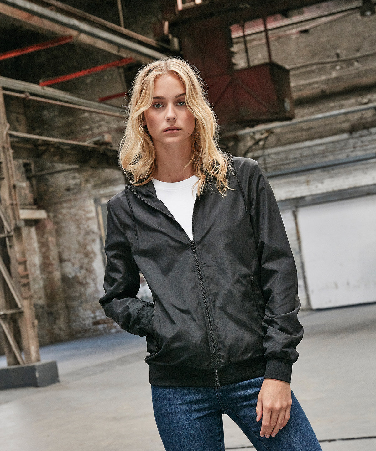 Womens Recycled Windrunner Jacket with Custom Print Option