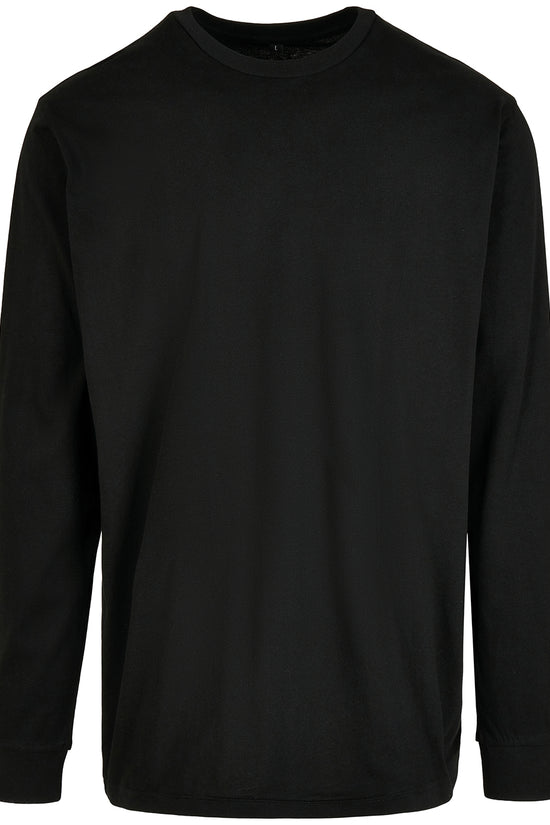 Mens Organic Cotton Long Sleeve Sweatshirt with Ribbed Cuffs