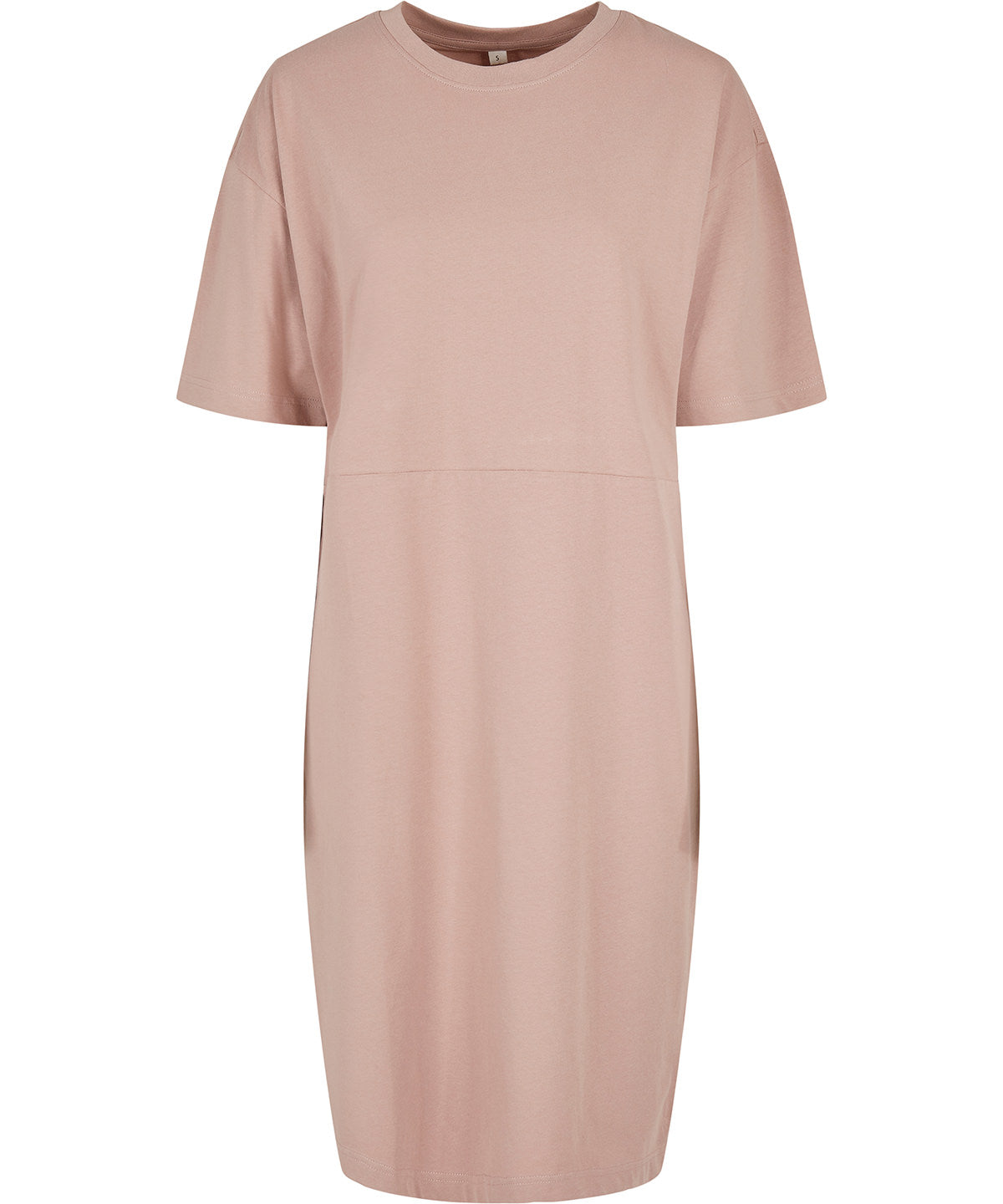 Organic Cotton Oversized Slit Tee Dress for Women