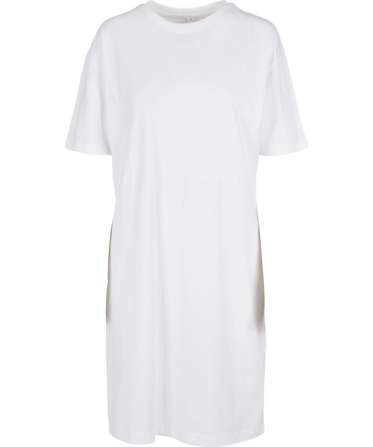 Organic Cotton Oversized Slit Tee Dress for Women