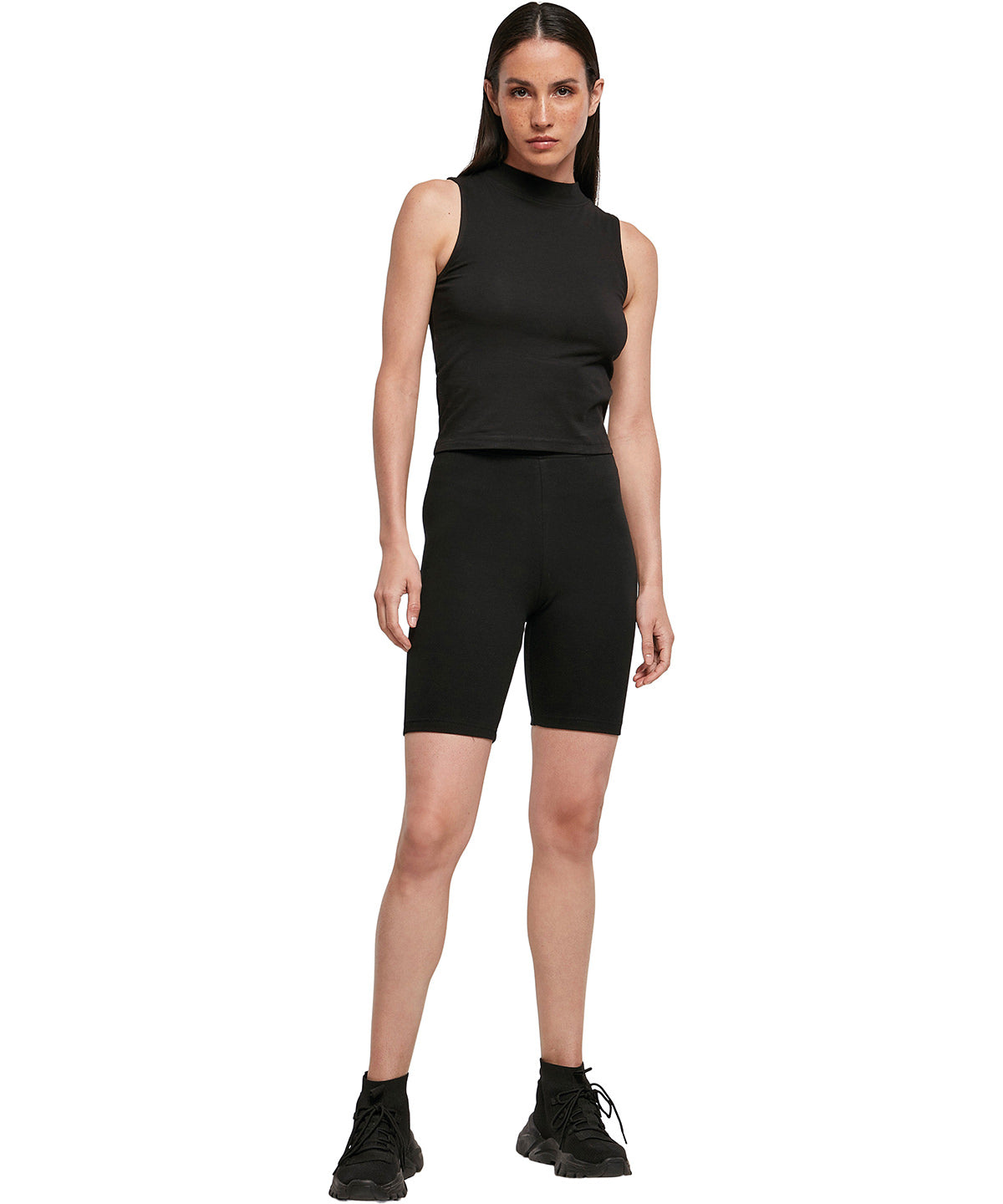 Womens High Waist Cycling Shorts for Sports and Leisure