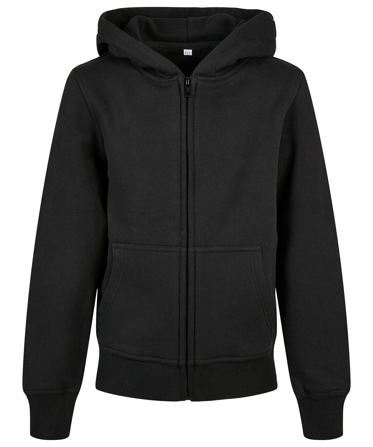 Certified Organic Kids Zip Hoodie with Kangaroo Pocket